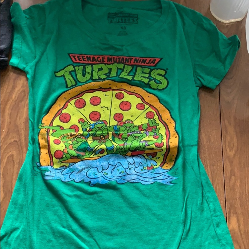Ninja turtles fitted Tshirt